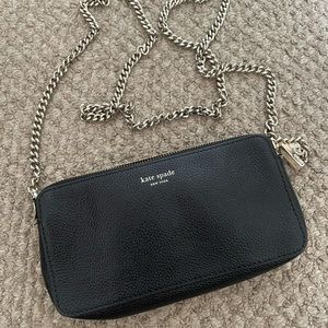 Kate Spade Clutch purse with chain
